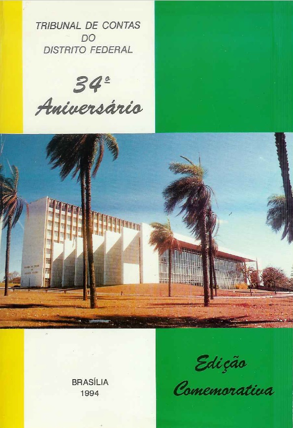 Capa de Livro: Revista do TCDF - Edição Comemorativa (1994)