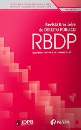 Capa de Livro: Revista Brasileira de Direito Público (dez. 2019)