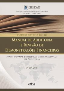 Capa de Livro: Manual de auditoria e revisão de demonstrações financeiras