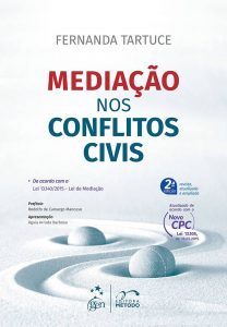 Capa de Livro: Mediação nos conflitos civis