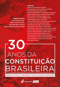 Capa de Livro: 30 anos da Constituição brasileira