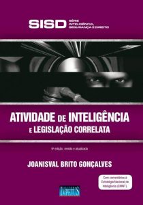Capa de Livro: Atividade de inteligência e legislação correlata