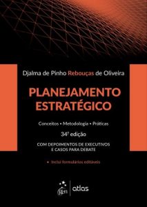 Capa de Livro: Planejamento estratégico: conceitos, metodologia, práticas