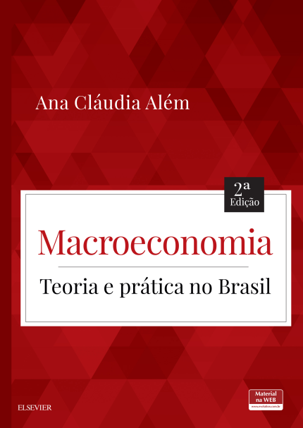 Capa de Livro: Macroeconomia: teoria e prática no Brasil