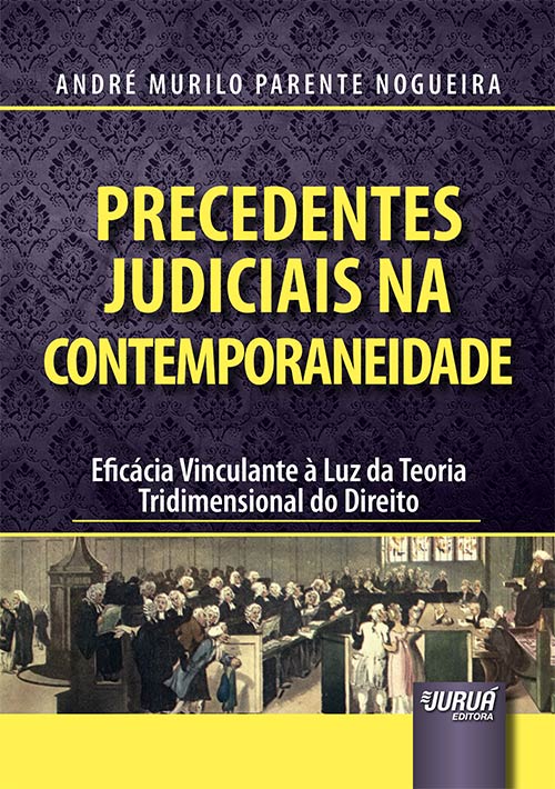 Capa de Livro: Precedentes judiciais na contemporaneidade