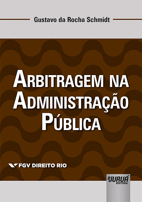 Capa de Livro: Arbitragem na administração pública