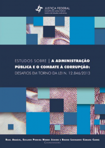 Capa de Livro: Estudos sobre a administração pública e o combate à corrupção