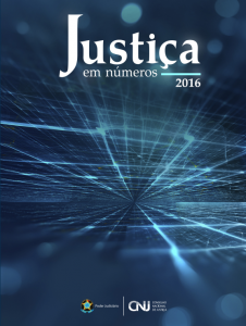 Capa de Livro: Justiça em Números 2016