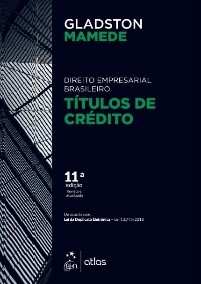 Capa de Livro: Direito empresarial brasileiro: título de crédito (11ª edição)