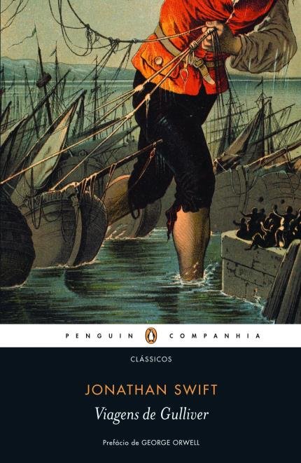 Capa de Livro: Viagens de Gulliver