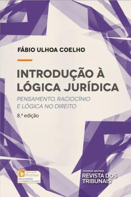 Capa de Livro: Introdução à lógica jurídica: pensamento, raciocínio e lógica