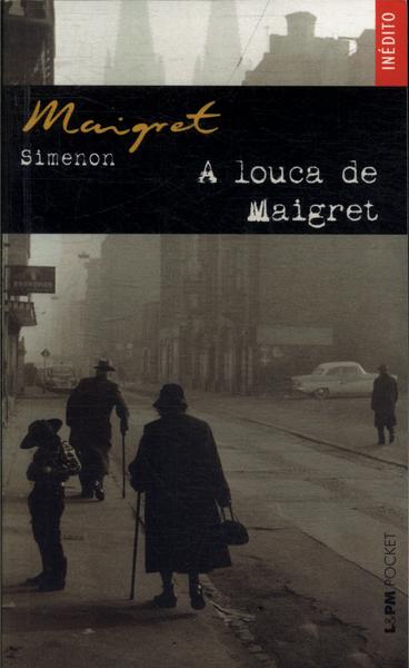 Capa de Livro: A Louca de Maigret