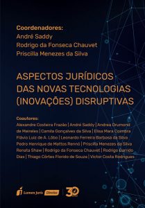 Capa de Livro: Aspectos Jurídicos Das Novas Tecnologias (Inovações) Disruptivas