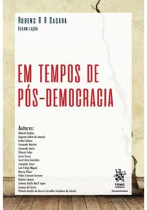 Capa de Livro: Em Tempos de Pós-Democracia