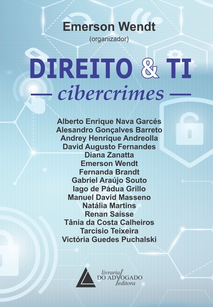 Capa de Livro: Direito e TI: cibercrimes