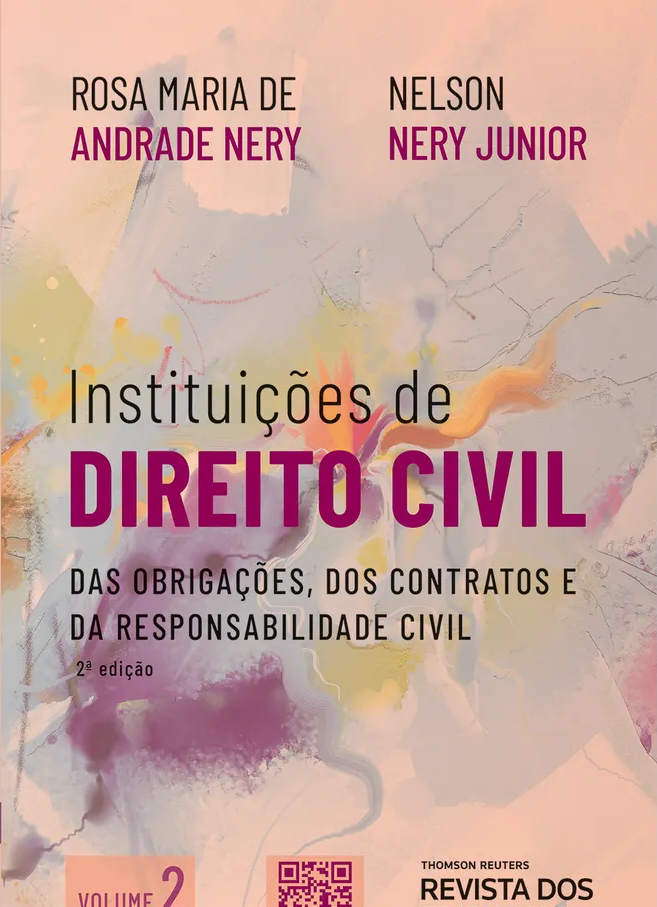 Capa de Livro: Instituições de direito civil: das organizações, dos contratos e da responsabilidade civil