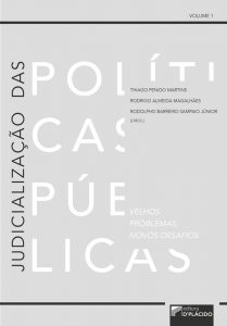 Capa de Livro: Judicialização das políticas públicas: velhos problemas, novos desafios