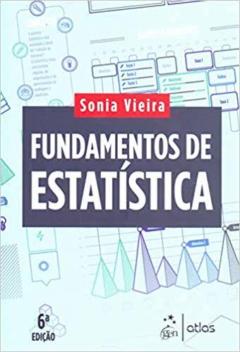 Capa de Livro: Fundamentos de estatística