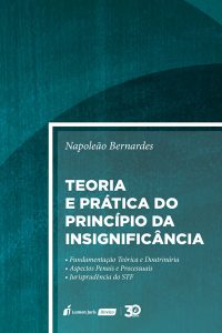 Capa de Livro: Teoria e prática do princípio da insignificância.