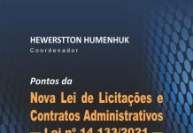 Pontos da nova lei de licitações e contratos administrativos