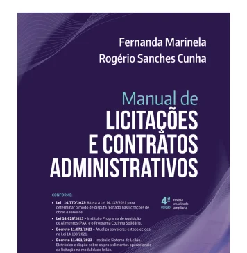 Manual de Licitações e Contratos Administrativos