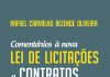 Comentários à nova lei de licitações e contratos administrativos
